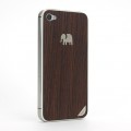 iPhone4S/4用背面デザインシート『TRUNKET wood skin for iPhone4S/4(背面のみ)』 iPhone4S/4用背面デザインシート『TRUNKET wood skin for iPhone4S/4(背面のみ)』