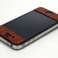 「TRUNKET wood skin for iPhone4（オレンジ）」