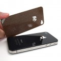 iPhone4S/4用背面デザインシート『TRUNKET wood skin for iPhone4S/4(背面のみ)』 iPhone4S/4用背面デザインシート『TRUNKET wood skin for iPhone4S/4(背面のみ)』