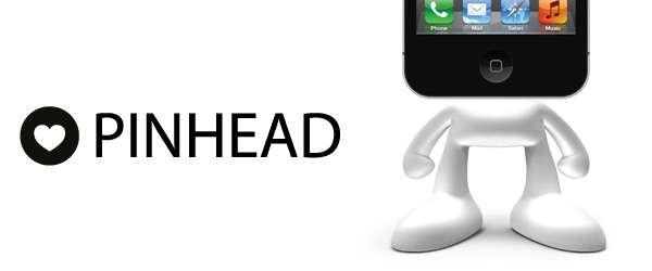 フィギュアタイプのDock式充電スタンド『Pinhead for iPhone4S/4』販売開始のお知らせ